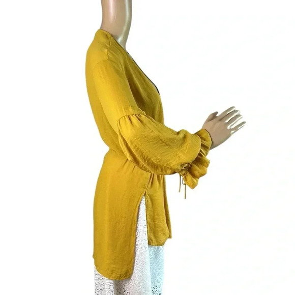 Boho top,tunic,rare bohemian,fairy,peasant,sz 6,Phoebe vibe ,puffed ,feminine - Picture 2 of 16